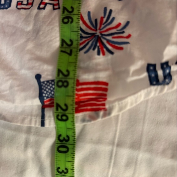 USA Patriotic Shirt 🇺🇸 unisex, but listed under men’s for sizing! Red White&Blue - Picture 6 of 10